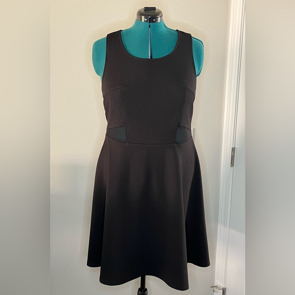 Forever 21+ skater dress with cutouts